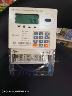 Single Phase Token Meter