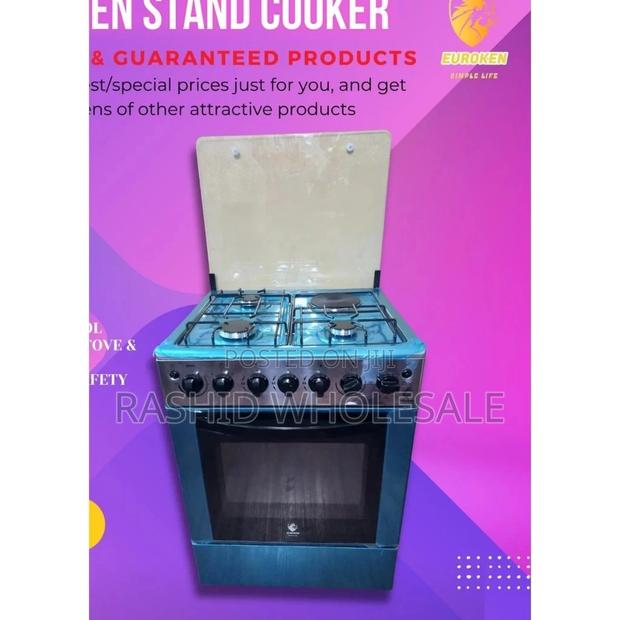 3+1 Euroken 60×60 Standing Cooker