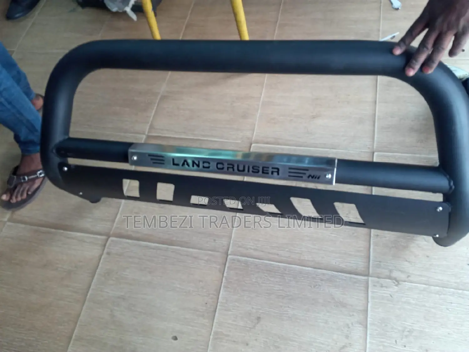 Black Bullbar U Shape for Land Cruiser Land Cruiser Prado