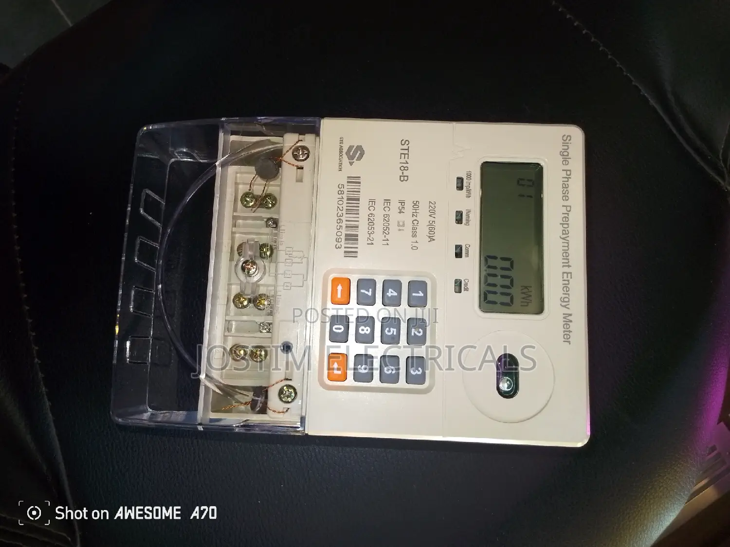 Prepaid Token Meter