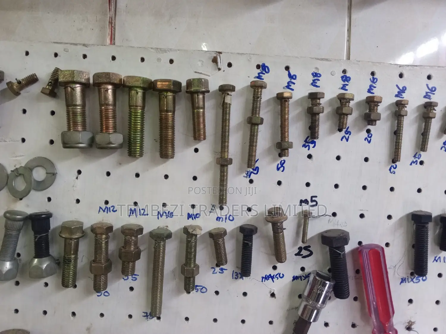 Bolts and Nuts All Size and Types Available
