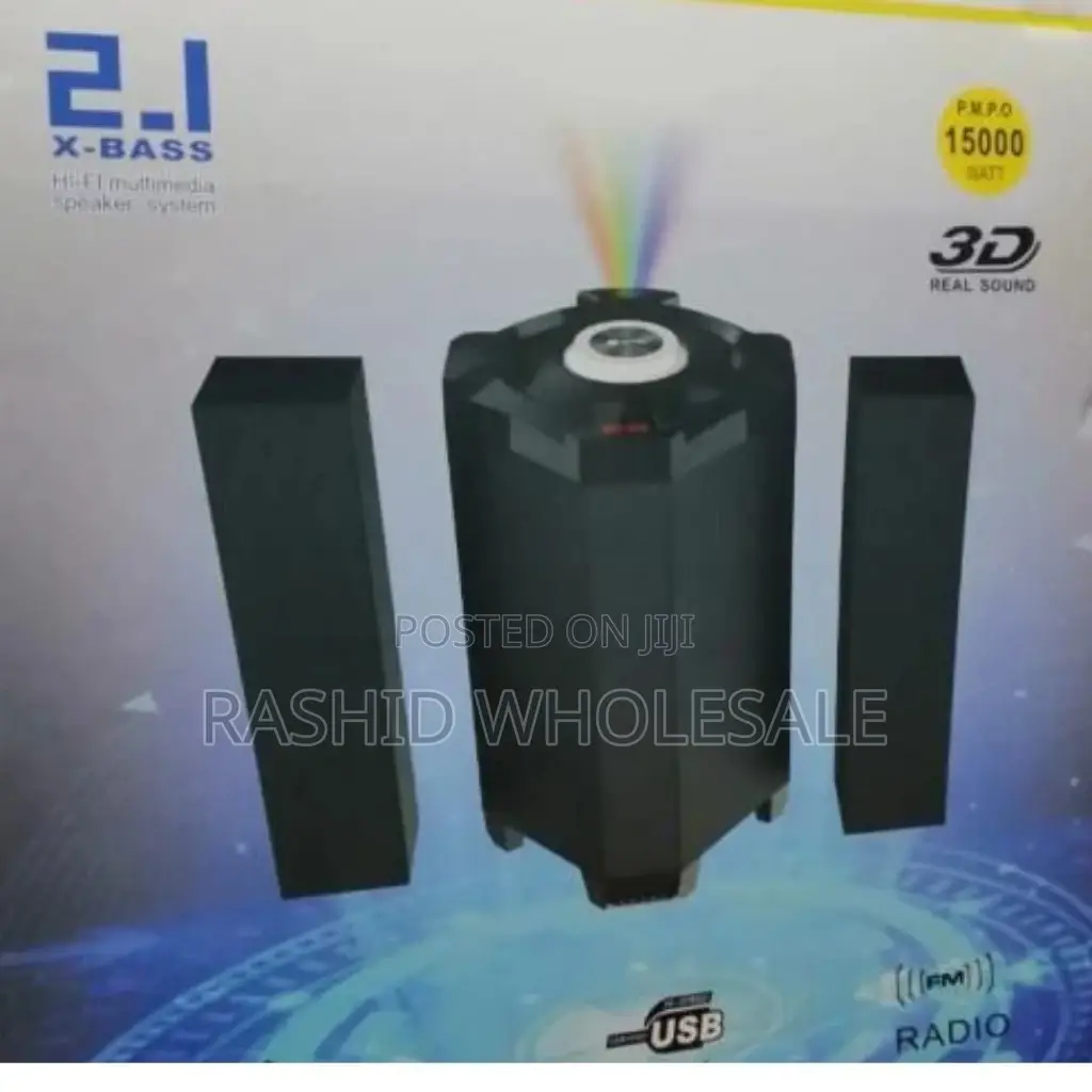 Am-007 2.1ch Multimedia Speaker. Amtec Mtungi