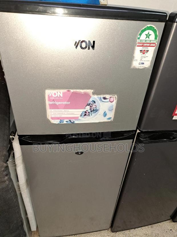Von 128L Two Door Fridge - main view