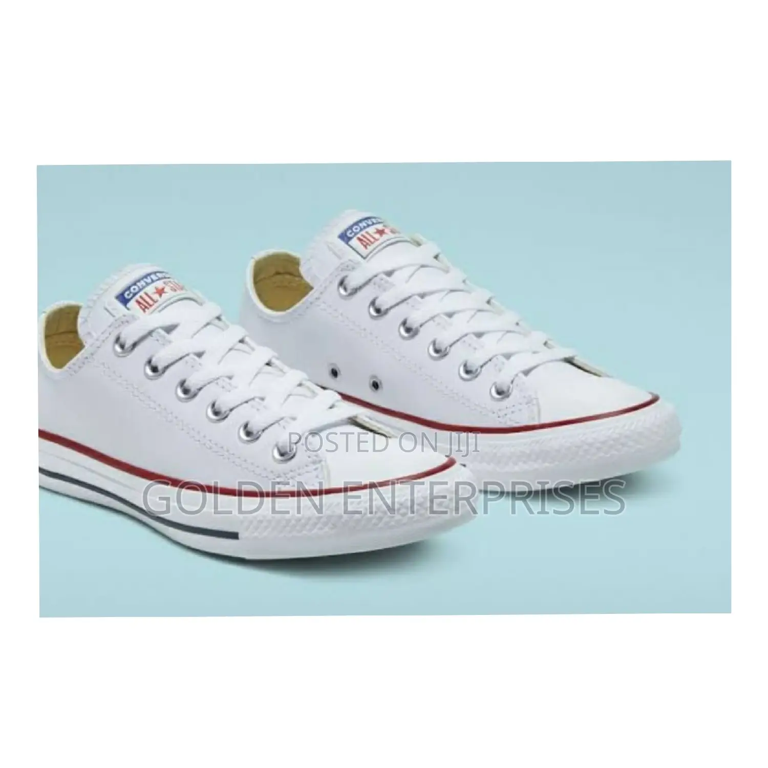 White Leather Converse 36-42