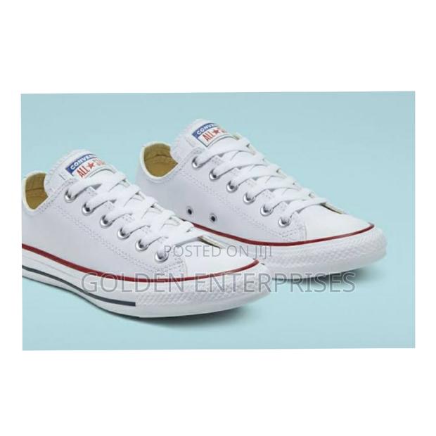 White Leather Converse 36-42 - thumbnail 3