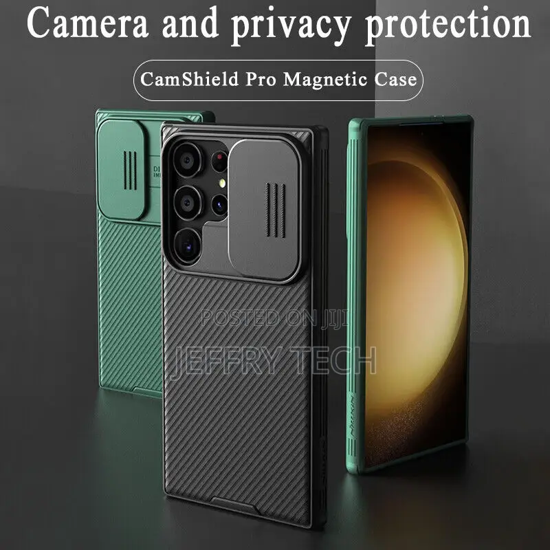 Samsung S24 Plus Ultra Magnetic Phone Case Protector Camera