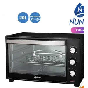 20L Electric Oven With Rotisserie -Nunix
.