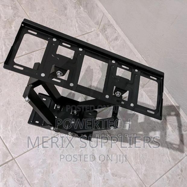 Heavy Duty Double Arm Swivel and Tilt Tv Wall Mount Bracket - main view