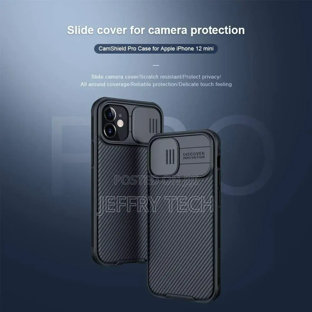 iPhone 12 Mini (5.4") Slim Case - Upgrade Camshield With Sli