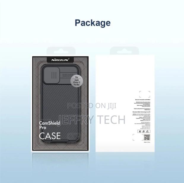Nillkin Camshield Pro Case for iPhone 12 Pro Max, Sliding Ca - thumbnail 2