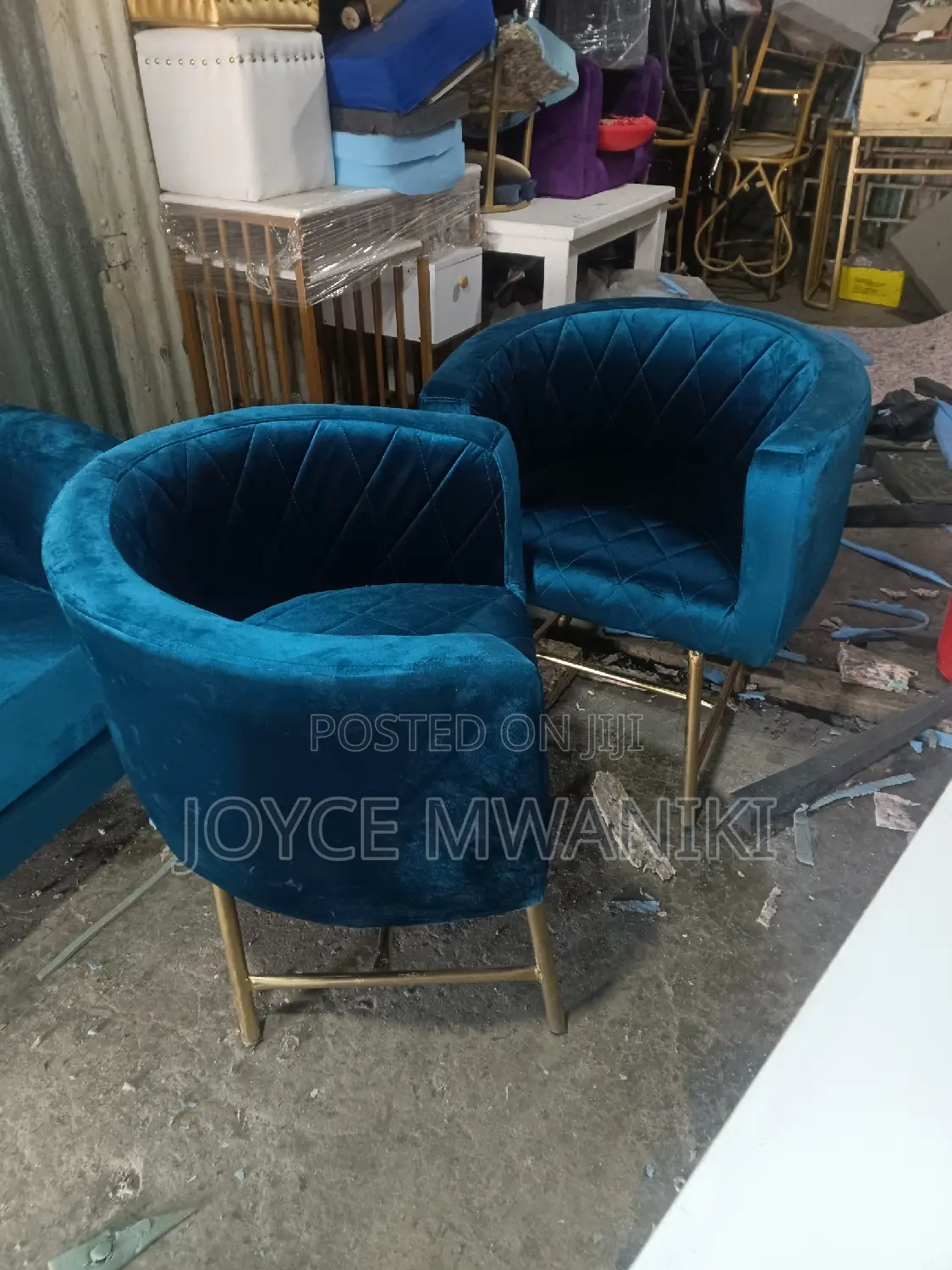 Styling Chairs, Turkuish Green .