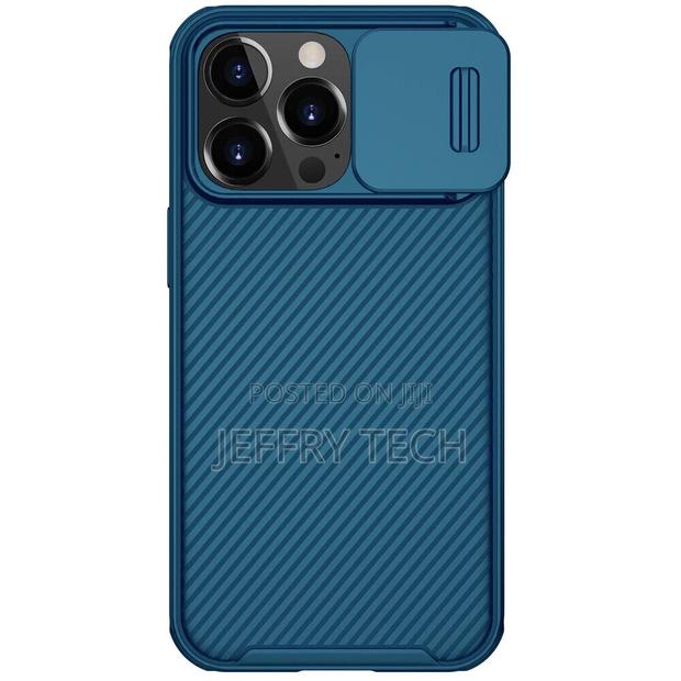 Nillkin Camshield Pro Case Phone Case for iPhone 13 Pro Blue - main view