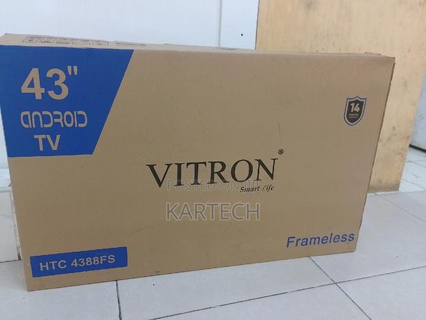 Vitron 43" Uhd Smart Android Frameless Tv 4368fs - main view
