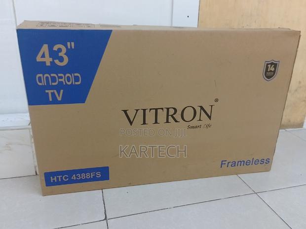 Vitron 43" Uhd Smart Android Frameless Tv 4368fs - thumbnail 2