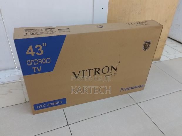 Vitron 43 Inches Smart Android Tv Htc4388fs With Bluetooth - thumbnail 3
