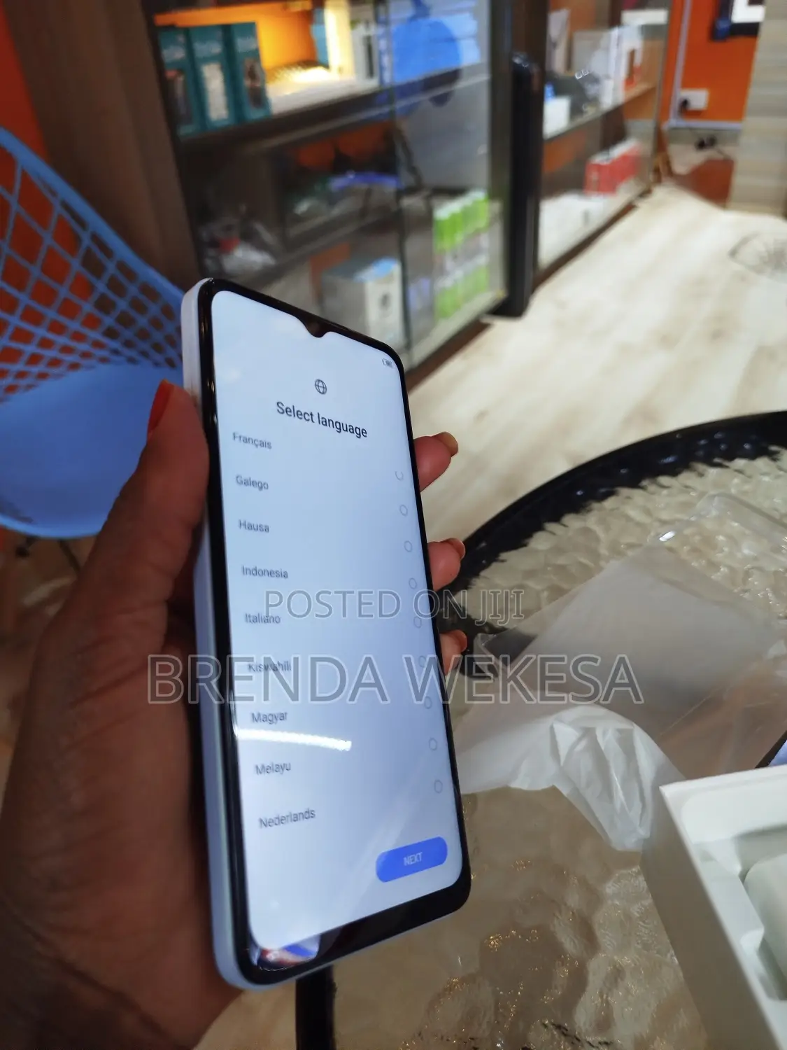 New Itel A60s 128 GB Blue