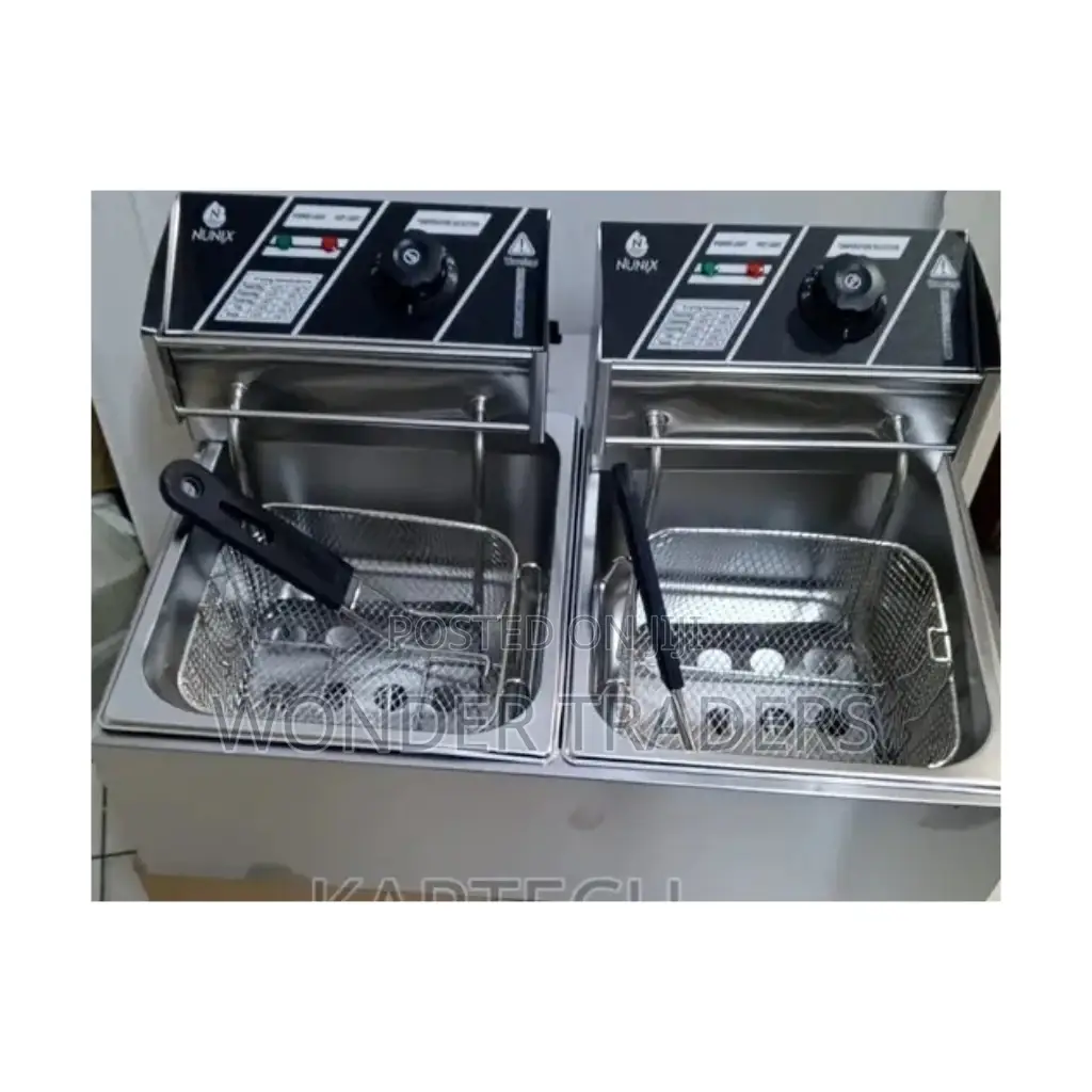Double Deep Fryer 12litre
