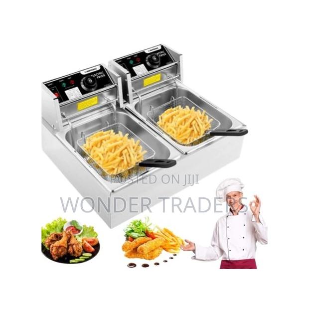 Double Deep Fryer 12litre