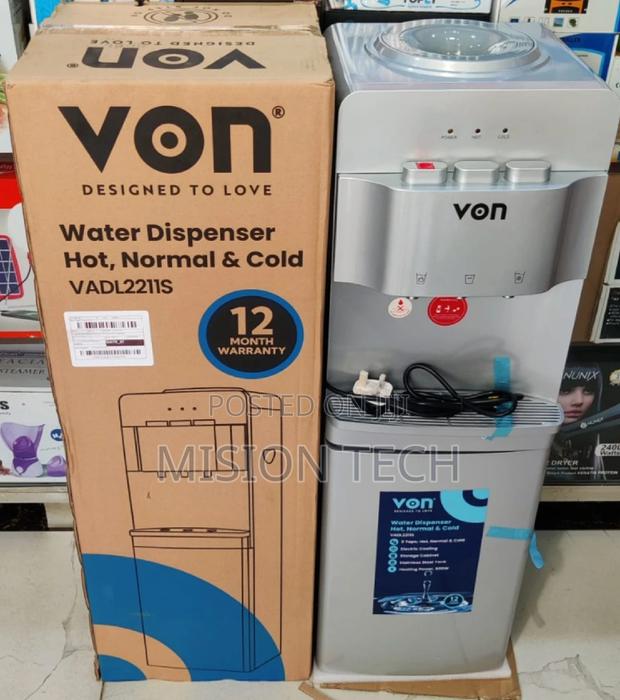 Von 3 Taps Stainless Steel Water Dispenser - main view