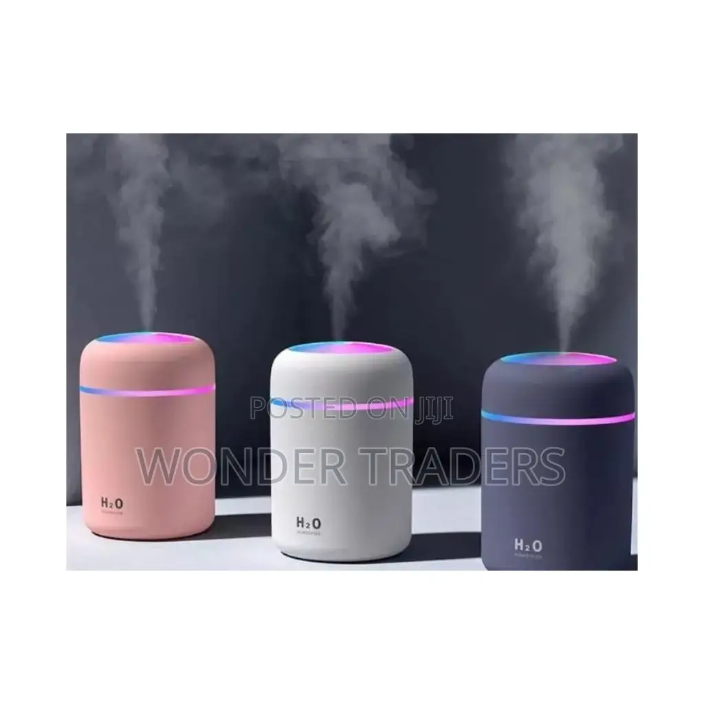 Humidifier 130ml Nordic White, Grey and Pink Colour
