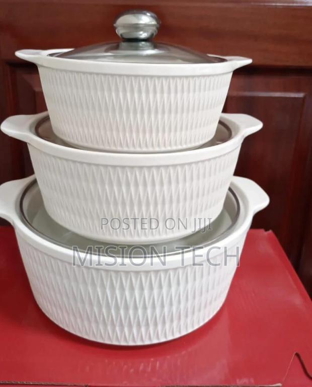 Ceramic 3 Set Casserole