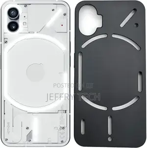 Nothing Phone (1) Case, Matte Black Shockproof Silicone Gel
