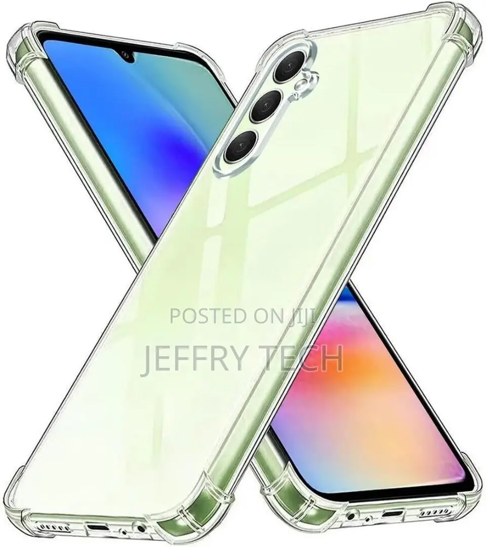 Clear Case for Samsung Galaxy A05S, Slim Silicone Shockproof