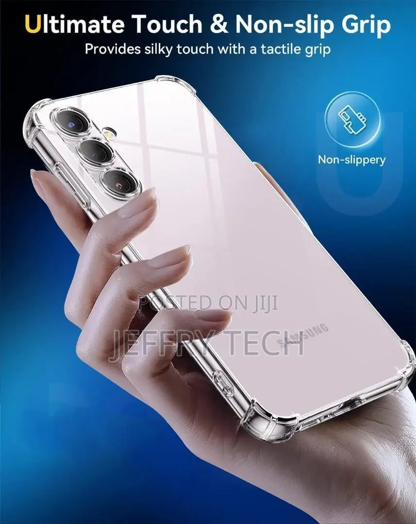 Clear Case for Samsung Galaxy A05S, Slim Silicone Shockproof