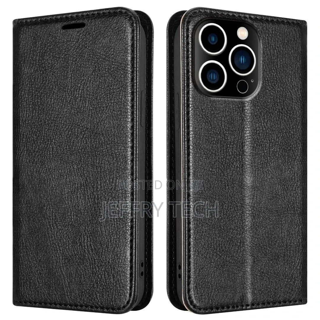 Apple iPhone 14 13 Pro Max Mini Case, Real Vintage Leather W
