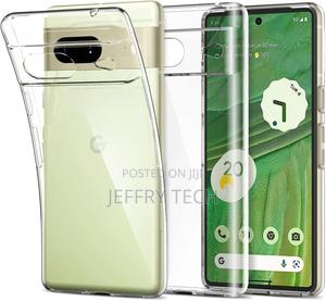 Google Pixel 8 Case, Slim Clear Silicone Shockproof Gel Pho - thumbnail 2