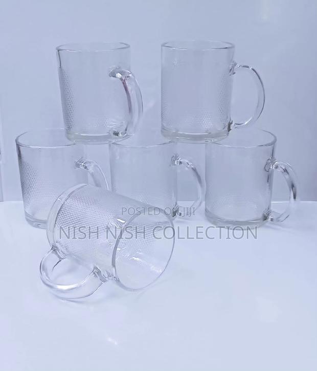 290ml Clear Glass Cups Available 6pcs.