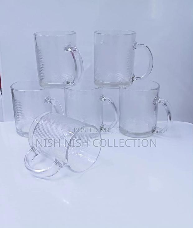290ml Clear Glass Cups Available 6pcs. - thumbnail 2