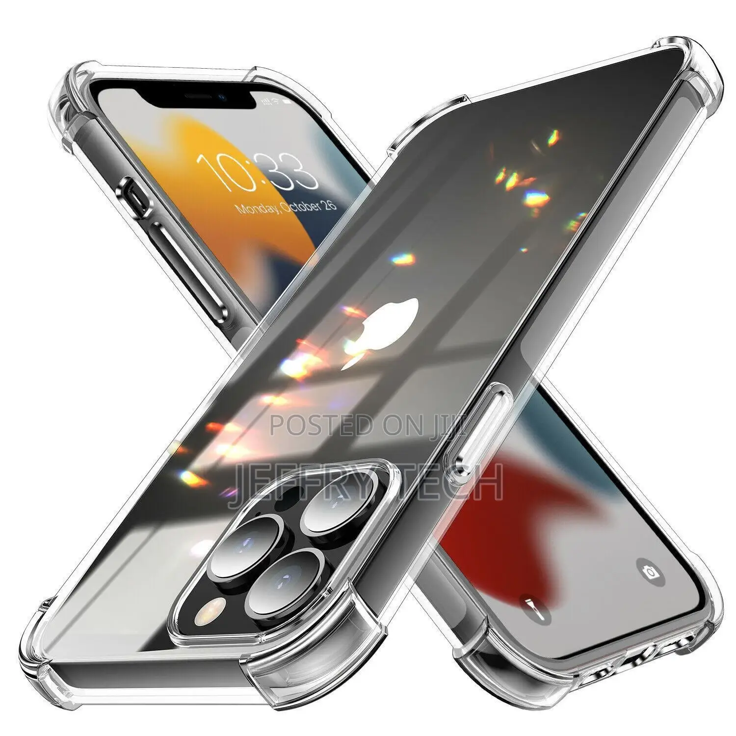 Clear for Apple iPhone 14 13 12 Pro Max Plus Case, Shockproo