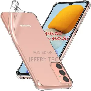 Samsung M13 4G M23 5G Case, Slim Clear Gel Phone Cover + T