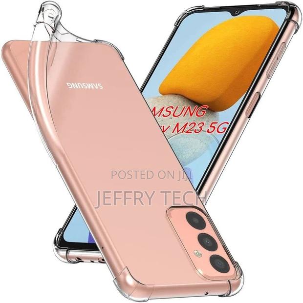 Samsung M13 4G M23 5G Case, Slim Clear Gel Phone Cover + T