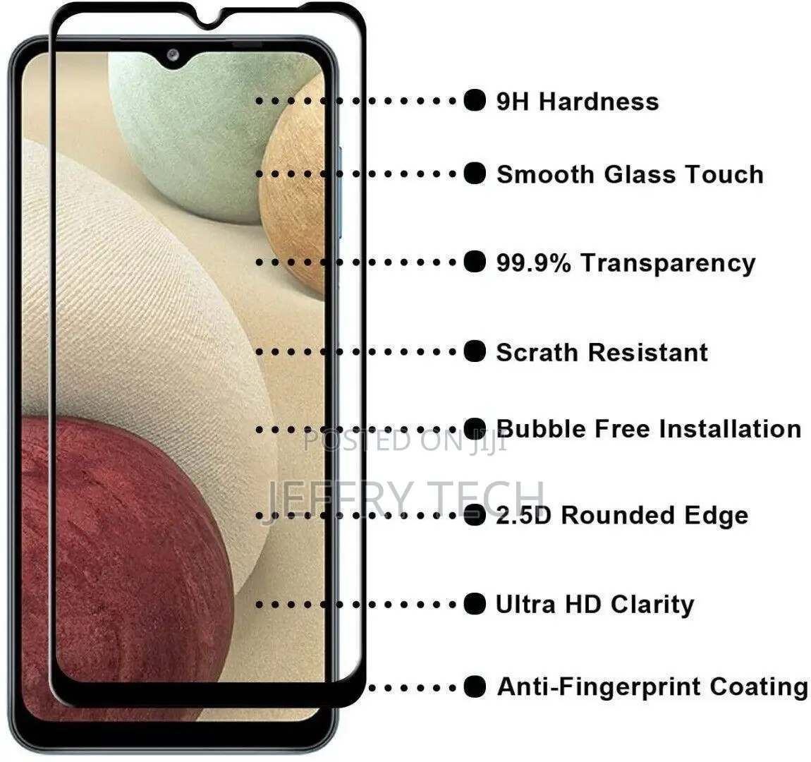 Samsung Galaxy A15 4G / 5G Tempered Glass Screen Guard Prote