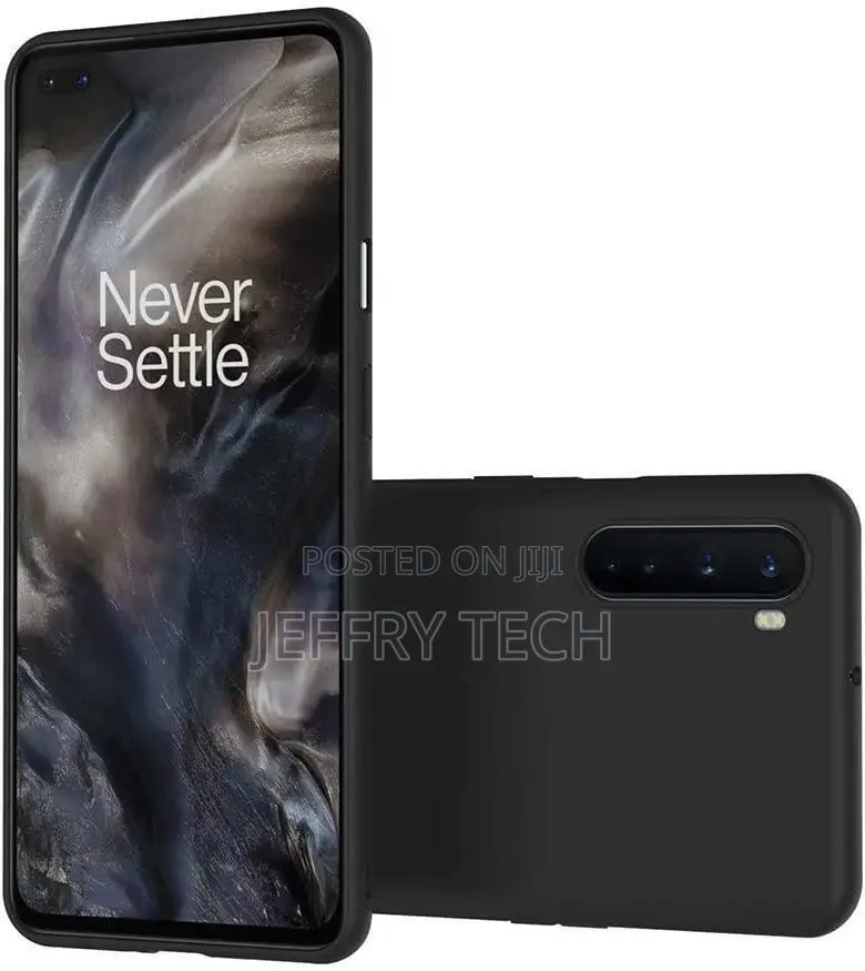 Oneplus Nord CE 5G Case, Slim Black Silicone Gel Phone Cove