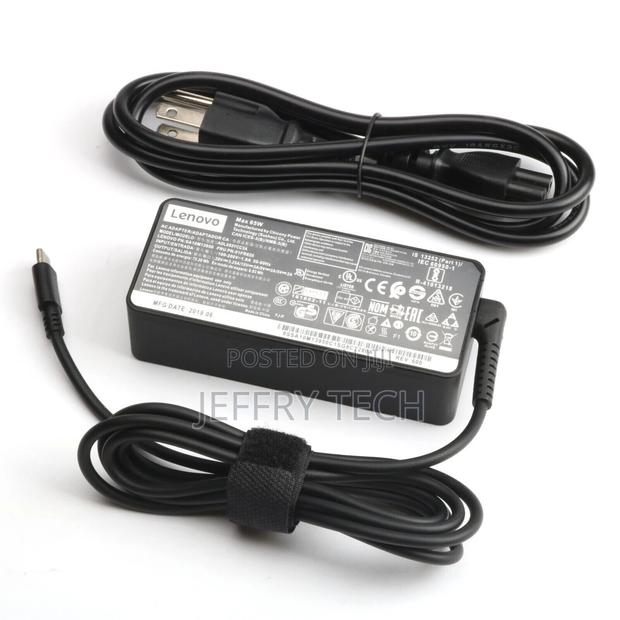 65W 20V USB-C/Type-c Adapter Charger for Lenovo ADLX65YLC3A - thumbnail 2