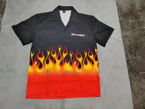 Designer Quality Bulls Palm Angel Drew Lv Mens Beach Shirts.