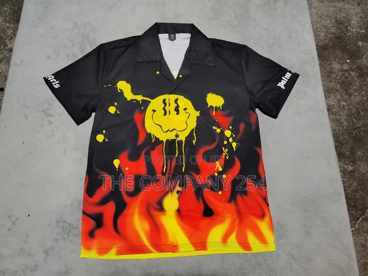 Designer Quality Bulls Palm Angel Drew Lv Mens Beach Shirts.