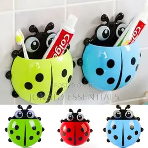Ladybird Toothbrush and Toothpaste Holder