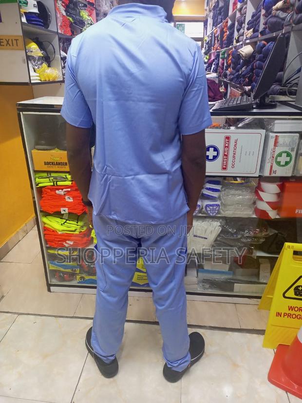 Light Blue Medical Scrubs - thumbnail 2