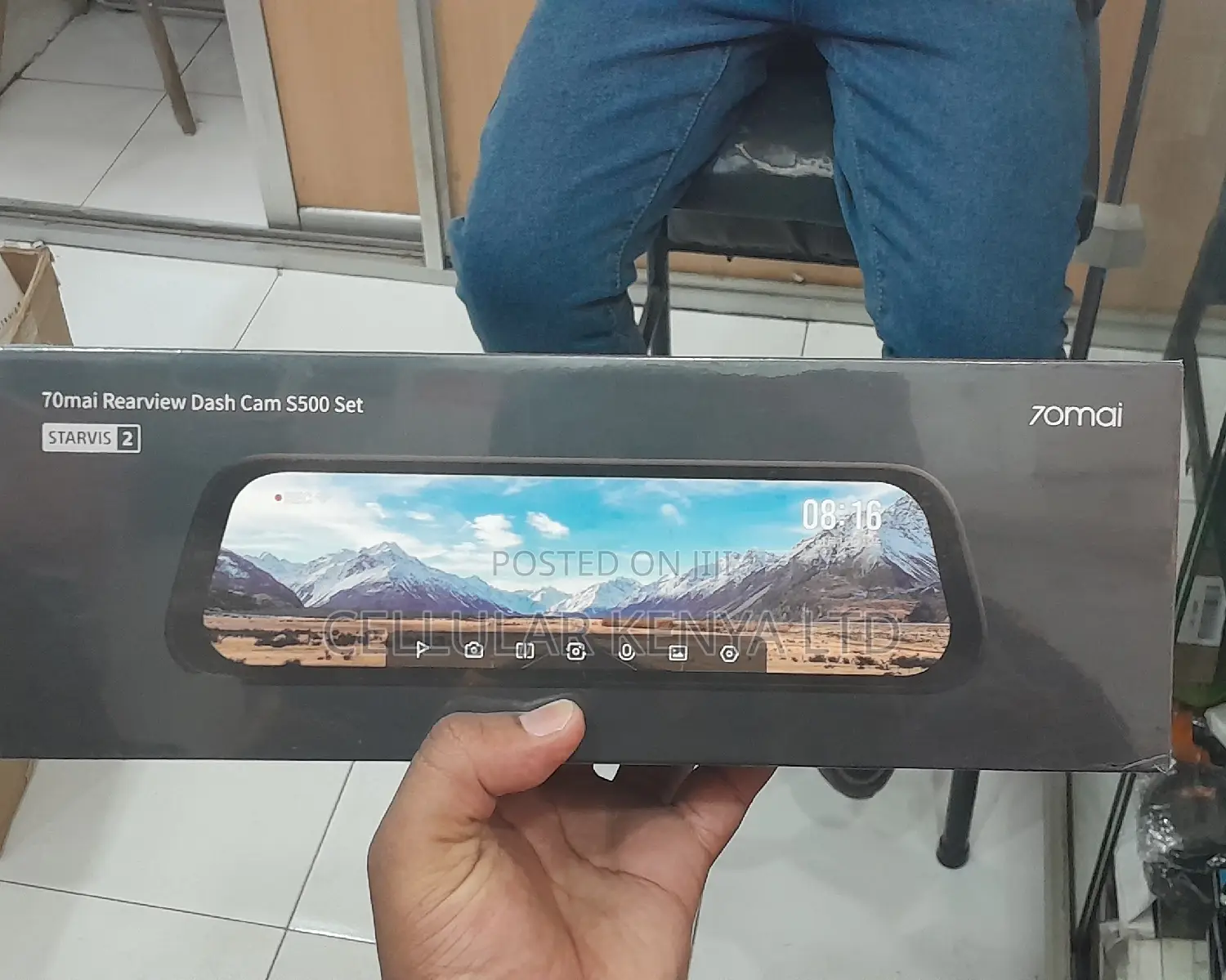 70mai Rearview Dash Cam S500