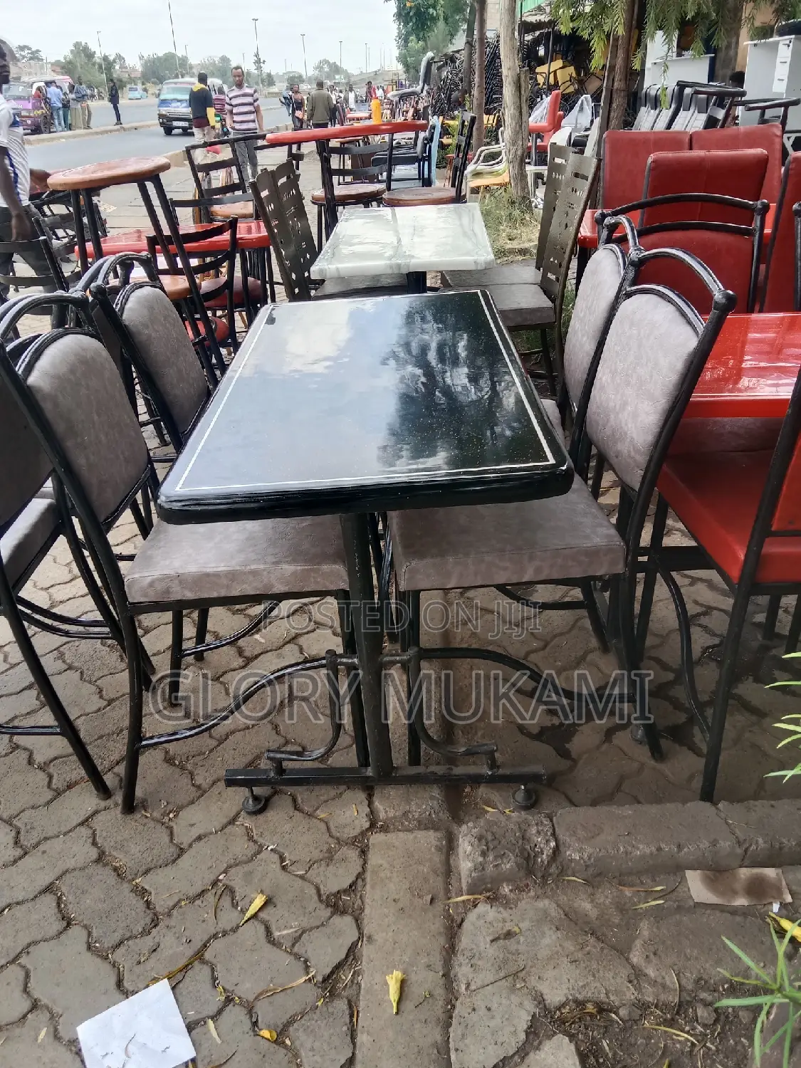 Restaurants Chairs and Table