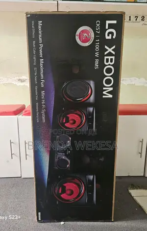 Lg Xboom Ck57, 1100w Hi-Fi Entertainment System With Karaoke