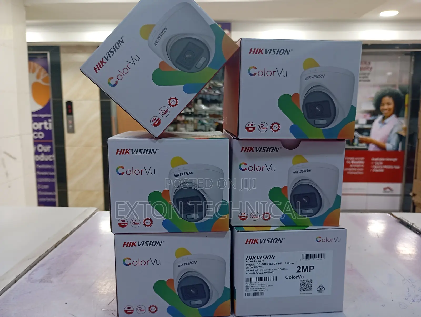 Hikvision Techlogic Colorvu 2mp Dome Full-Time Turret Camera