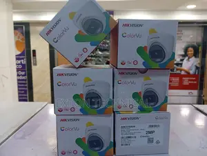 Hikvision Techlogic Colorvu 2mp Dome Full-Time Turret Camera