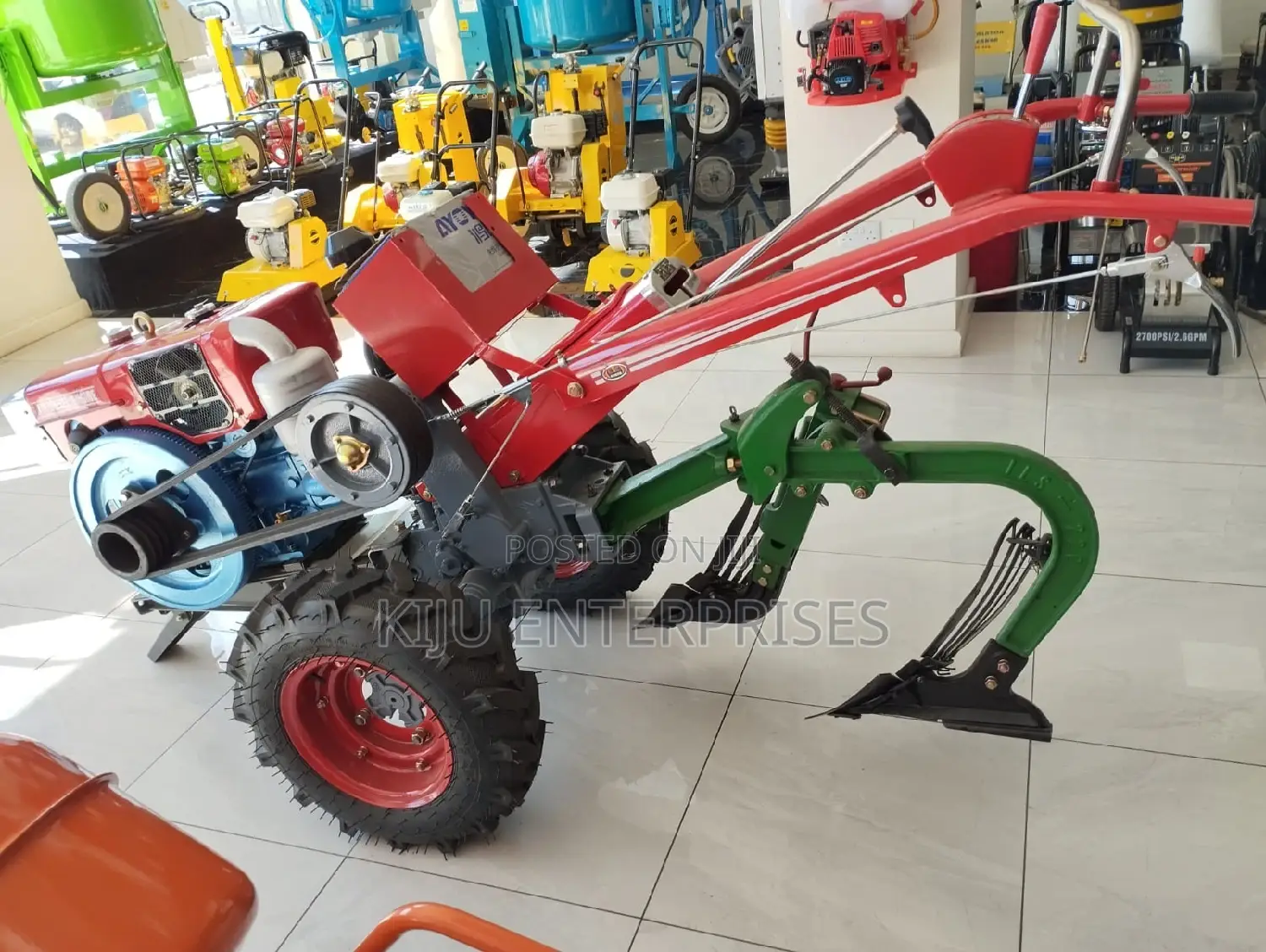 Walking Tractor With Diesel Engine of 16hp