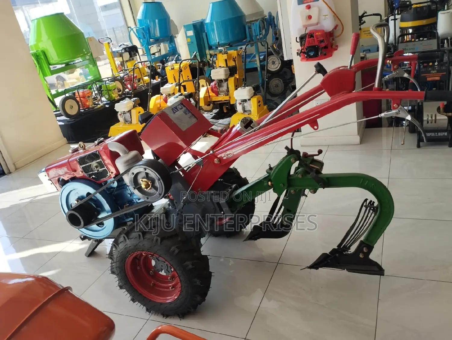 Walking Tractor With Diesel Engine of 16hp