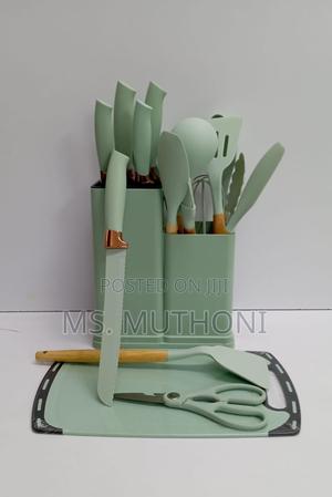 19PC Silicon Spoon Set + Knife Set + Bamboo NOW AVAILABLE* - thumbnail 2